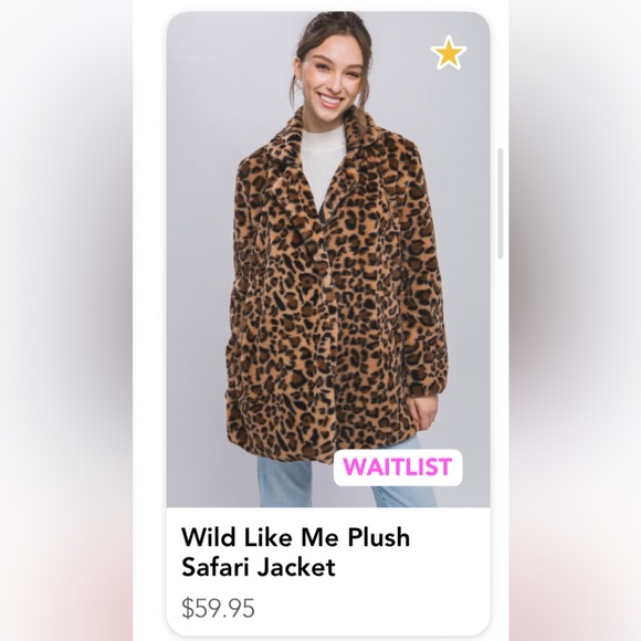 Love tree leopard coat - Picture 2 of 2